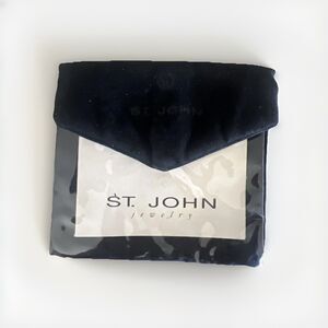 Vintage Original St. John Jewelry Pouch Envelope Holder